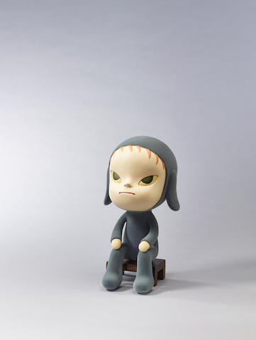 奈良美智 木版 サイン 限定25 《Just a Little Bit（ほんの少しだけ）》