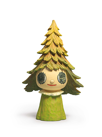 奈良美智 木版 サイン 限定25 《Just a Little Bit（ほんの少しだけ）》