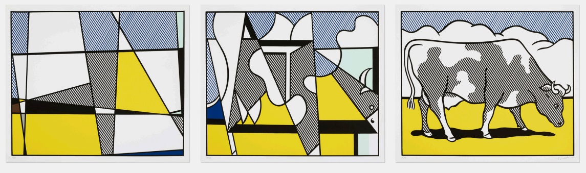 ロイ・リキテンスタイン シルクスクリーン サイン 限定約450（うち