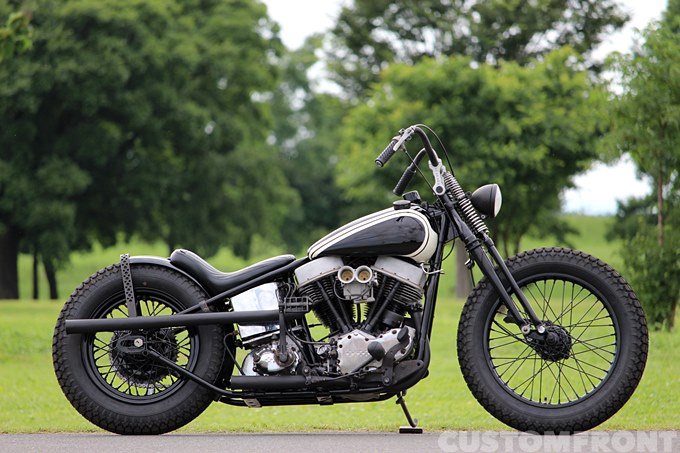 ハーレー パンヘッド FLH 1961のボバーチョッパー・CYCLE WEST