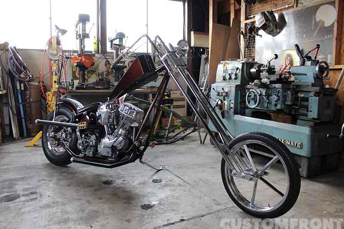 ハーレー パンヘッド 1962のロングフォークチョッパー・レジェンド