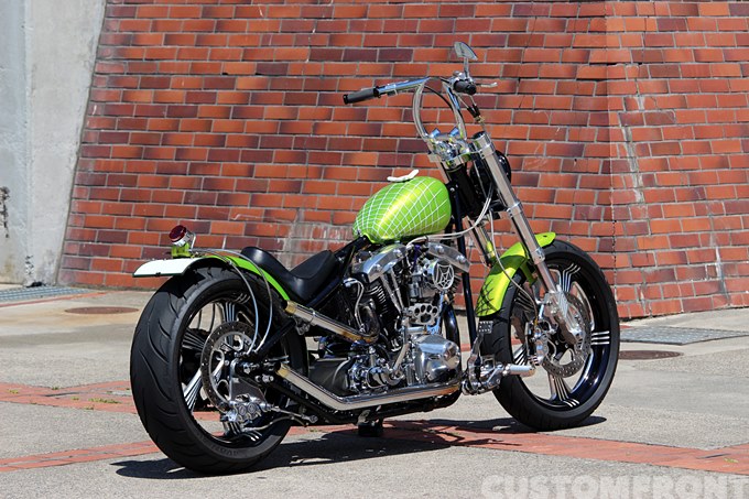 ハーレー 腰下エボのショベルヘッド チョッパーカスタム・バイカーズ