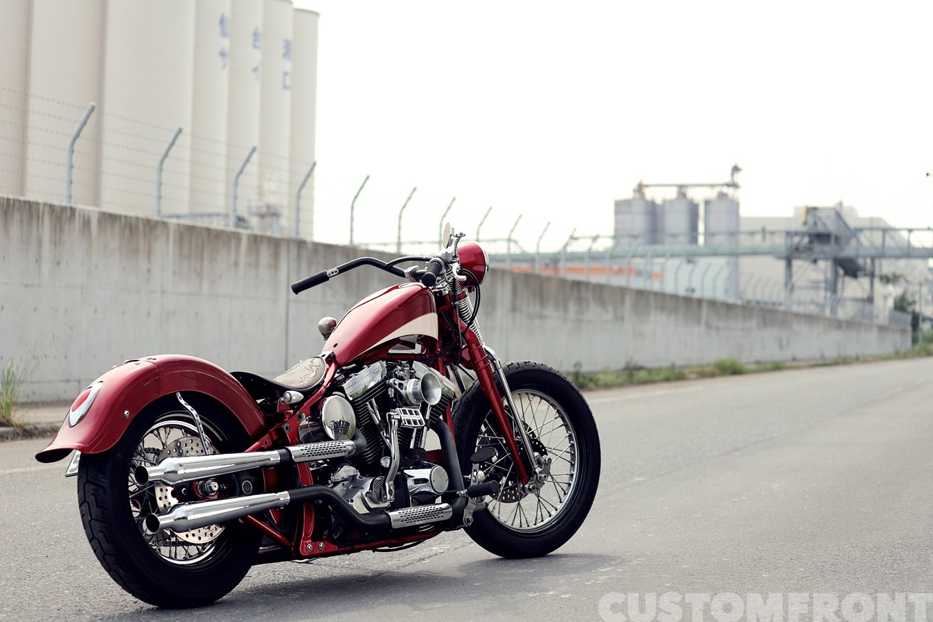 幻級 90s Harley-Davidson 3Dエンボス フレイムパターン DEAD STOCK