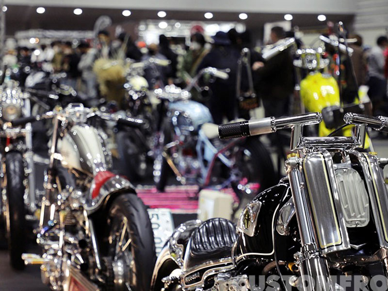 2021ホットロッドカスタムショーのBMW、トライアンフ、インディアン