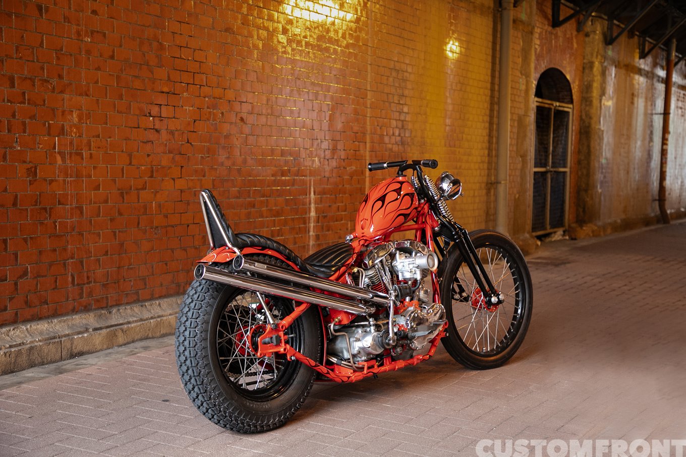 フェイテックのハーレー ショベルヘッドのホットロッド&アーリー