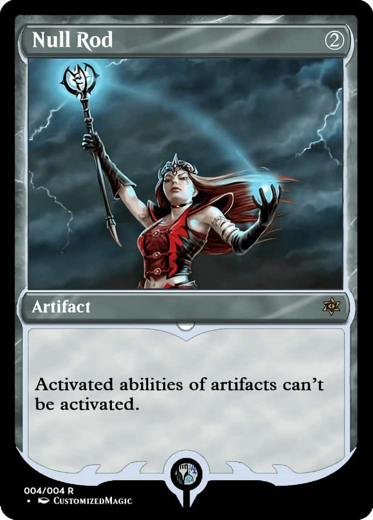 Null Rod | Magic The Gathering Proxy Cards