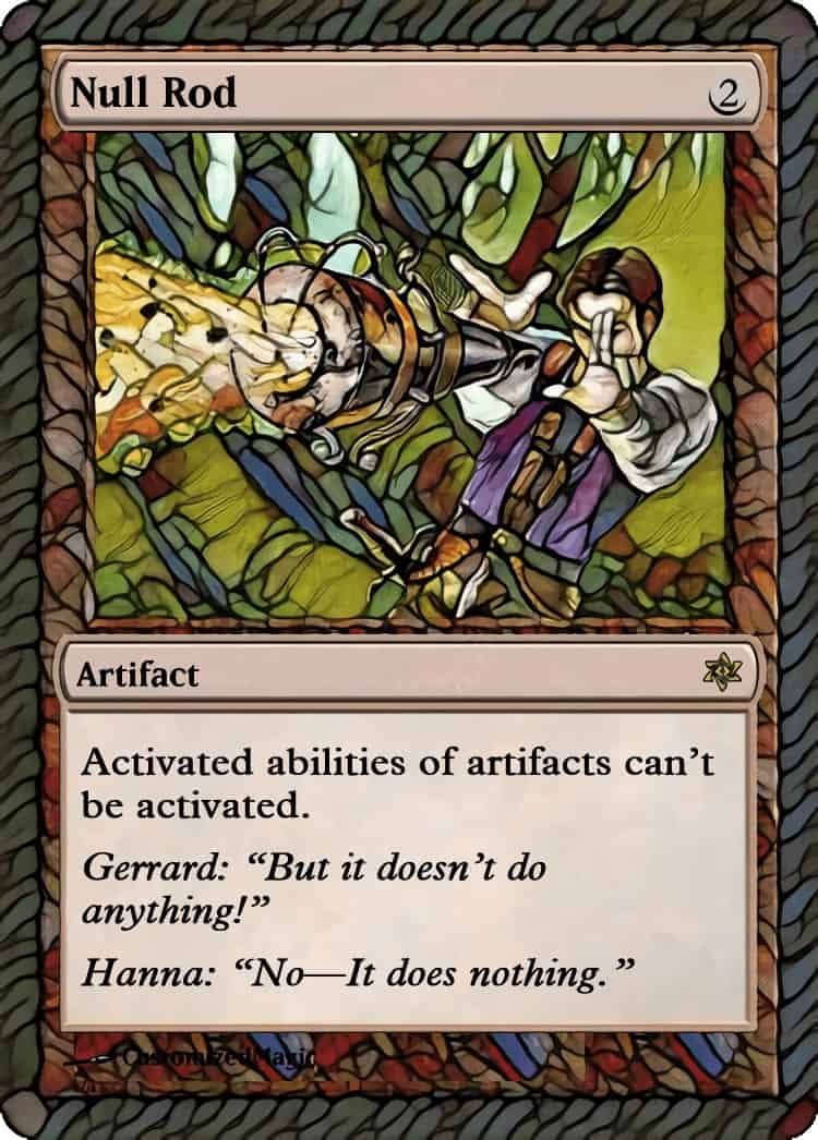 Null Rod | Magic The Gathering Proxy Cards