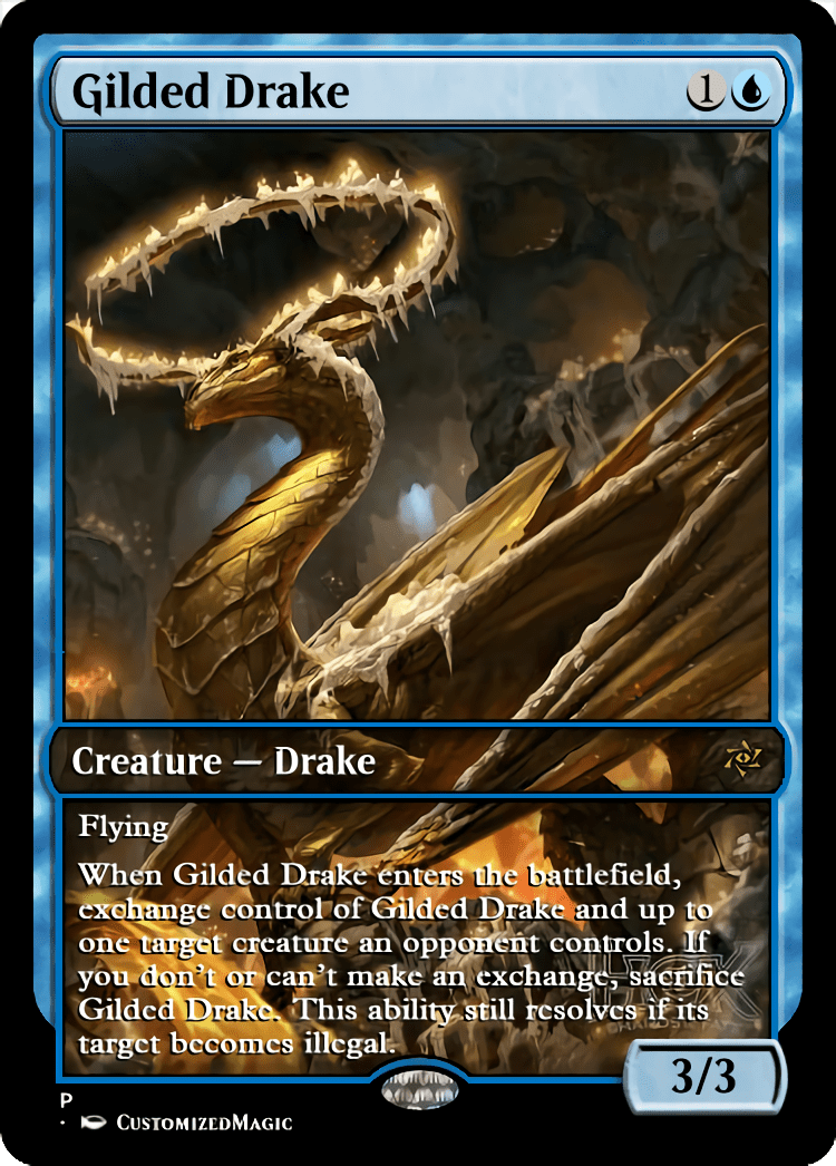 Gilded Drake | Magic The Gathering Proxy Cards