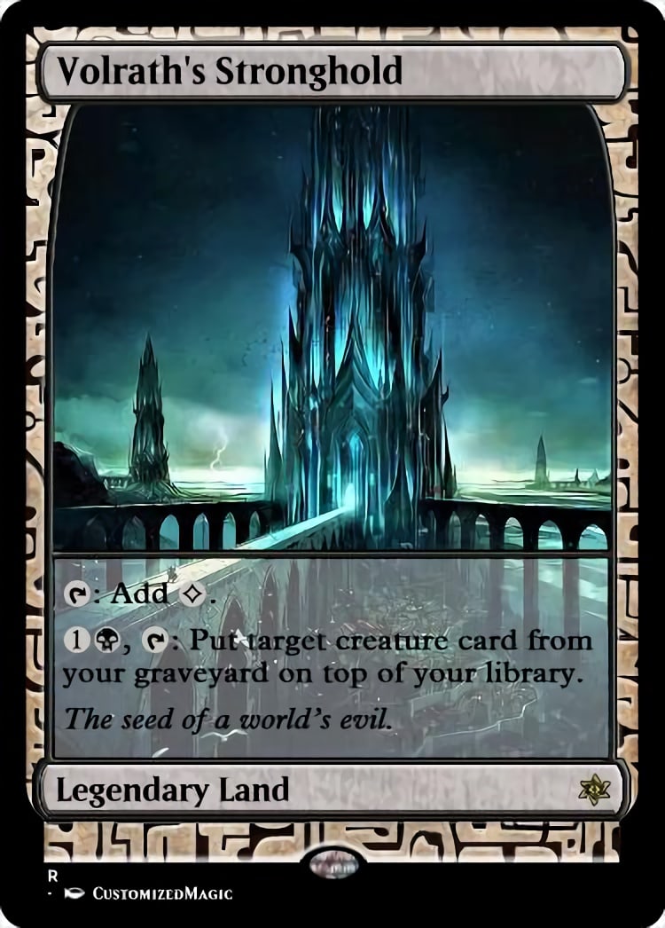 Volrath's Stronghold | Magic The Gathering Proxy Cards