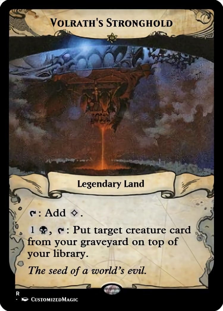 Volrath's Stronghold | Magic The Gathering Proxy Cards