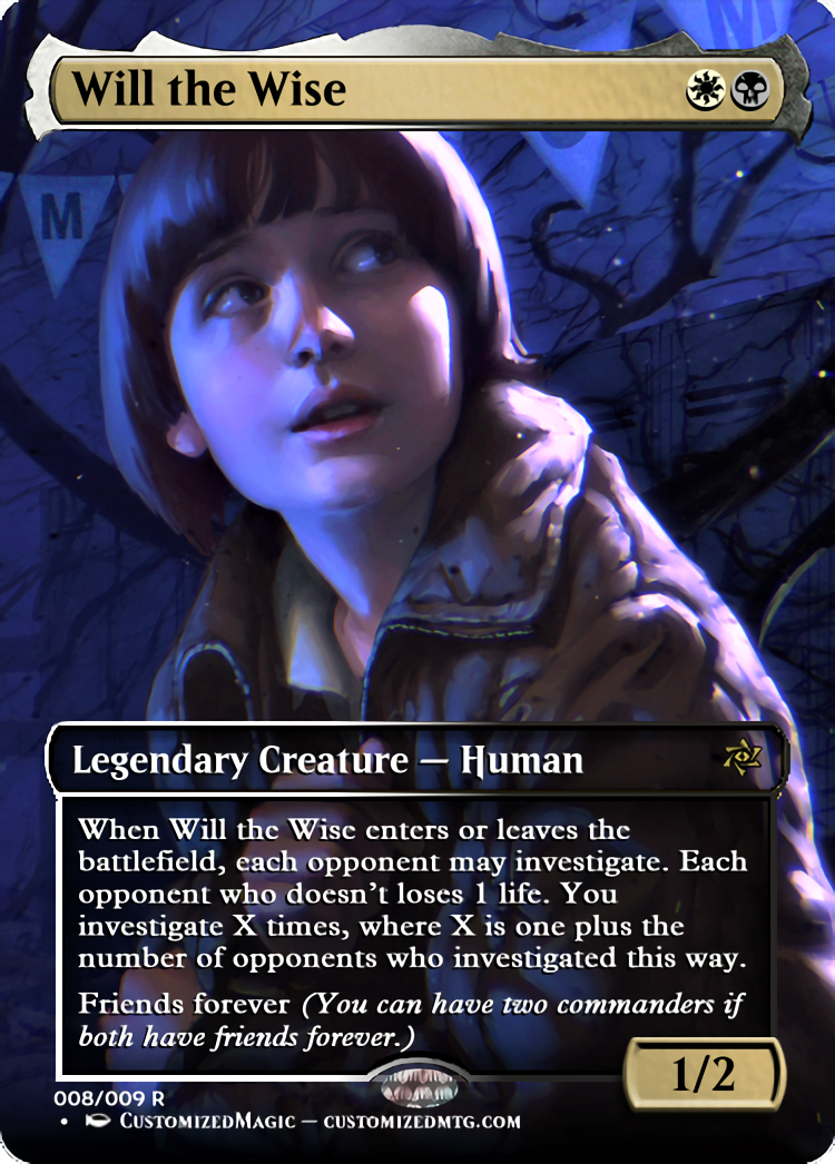 Secret Lair X Stranger Things | Magic The Gathering Proxy Cards