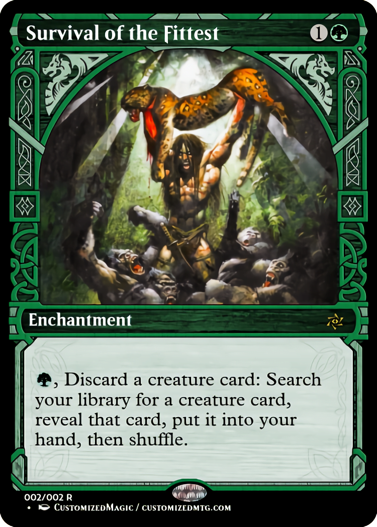 Survival Of The Fittest | Magic The Gathering Proxy Cards