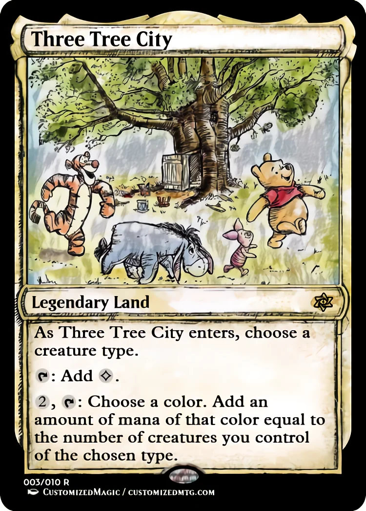 Three Tree City | Magic The Gathering Proxy Cards