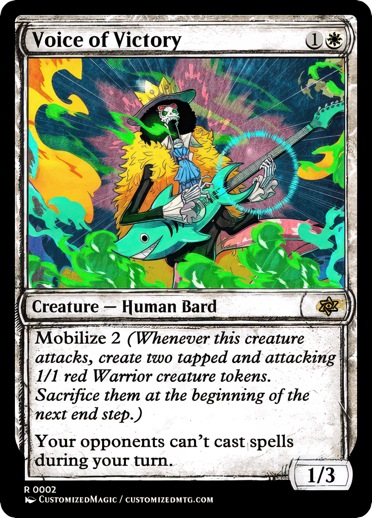 Voice Of Victory | Magic The Gathering Proxy Cards