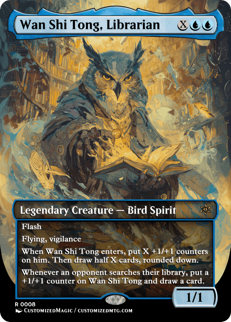 Wan Shi Tong, Librarian | Magic The Gathering Proxy Cards
