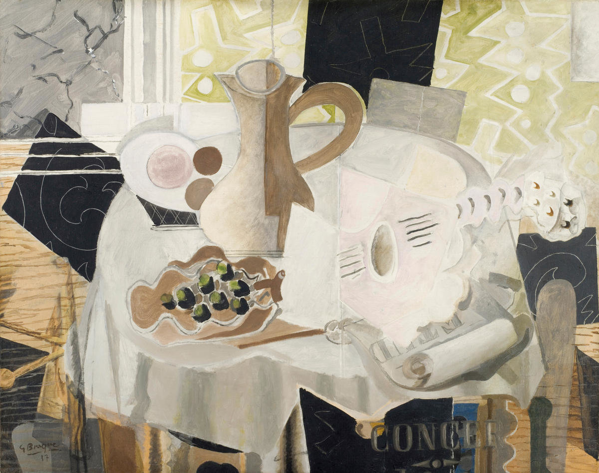 Le Concert, 1937 by Georges Braque - Paper Print - LACMA Custom