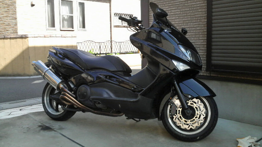 T-MAX500 シート張替え 投稿画像 - CUSTOM SEAT．JP BLOG