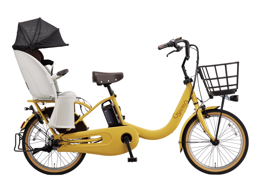 公式】子乗せモデル Gyutto（ギュット）｜電動アシスト自転車／自転車
