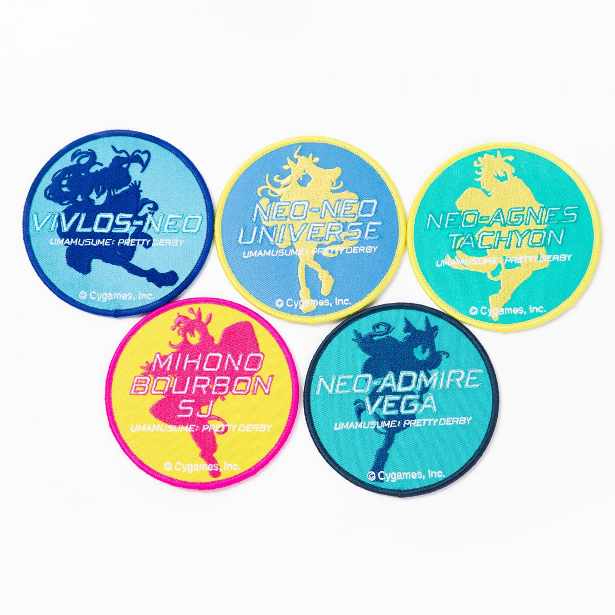 宇宙走娘＜コスモピュエラ＞刺繍ワッペン (ウマ娘 プリティーダービー