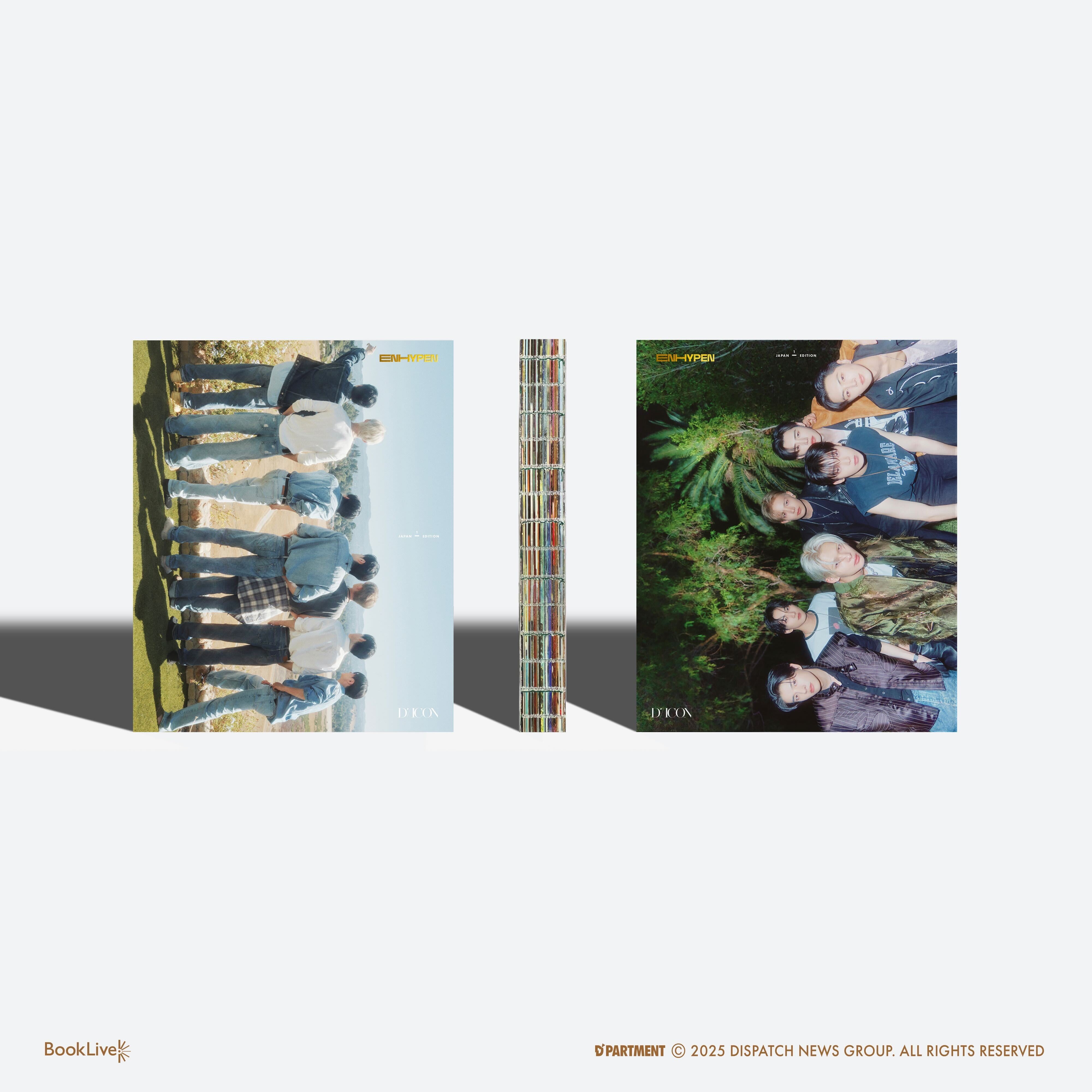 DICON JAPAN EDITION N°01 ENHYPEN – D'PARTMENT ONLINE STORE