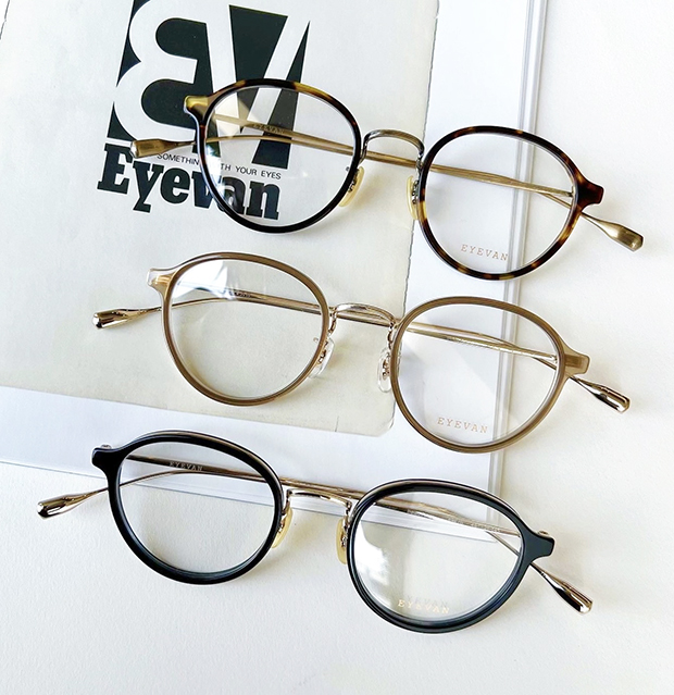 EYEVAN(アイヴァン) 上品なボストンシェイプのコンビネーション