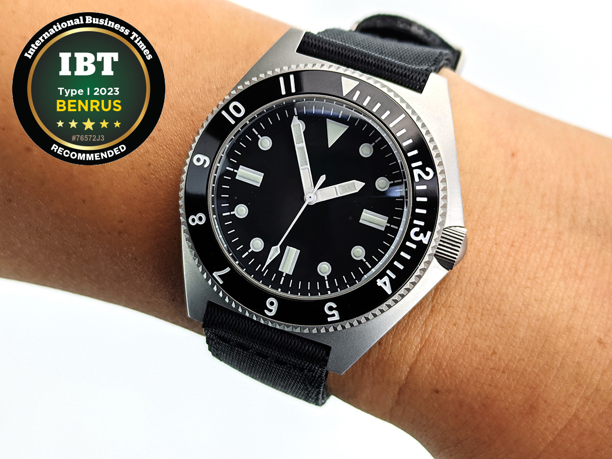 BENRUS Type I Dive Watch Hands-on Review: Classy Tool Watch | IBTimes