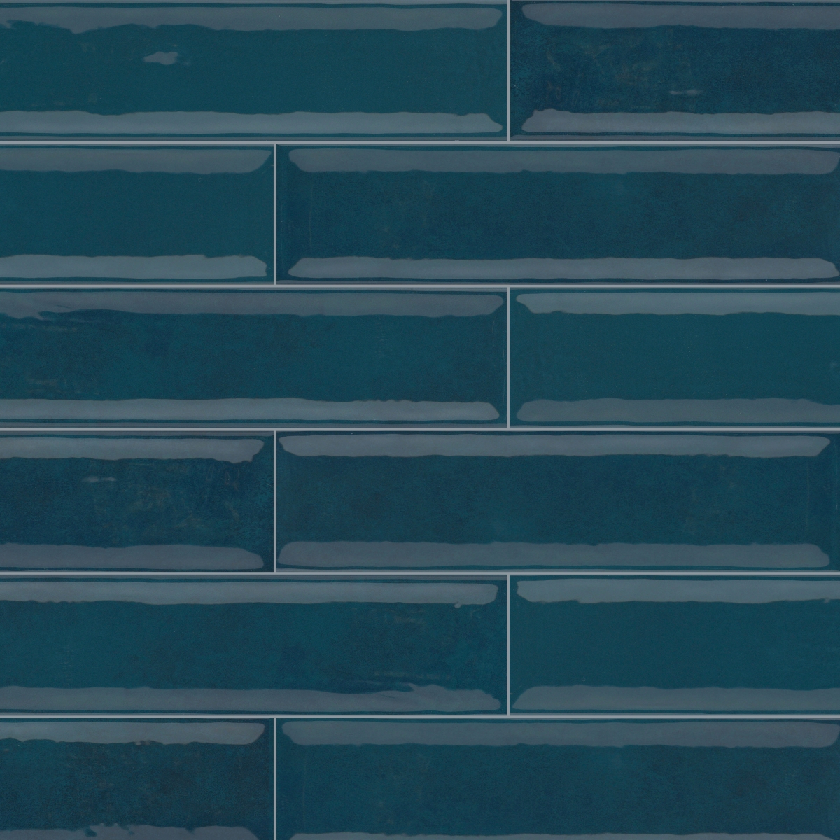 RAKU - 3X12, BLUE, GLOSSY | Emser Tile