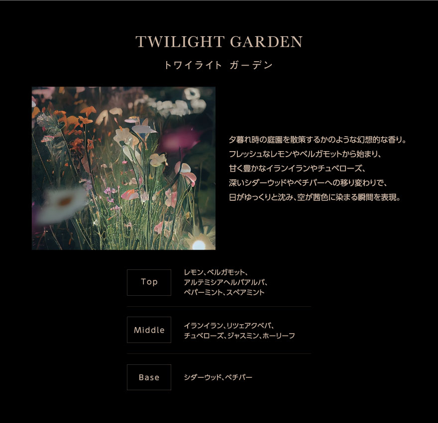 SELF REFLECTION】ザ ハンドウォッシュ TWILIGHT GARDEN ｜ハンドケア