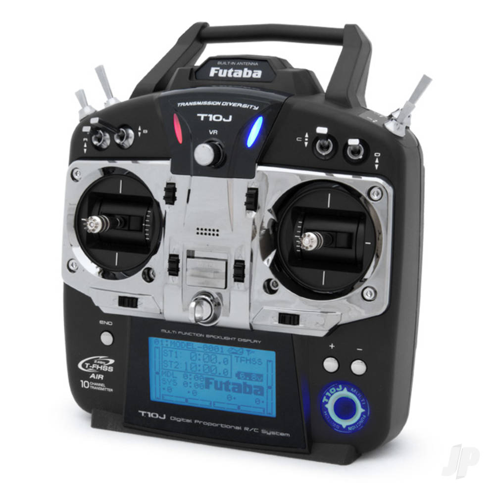 Futaba 10J 10-Channel Air Radio with R3008SB Rx, Mode 1 | Radios