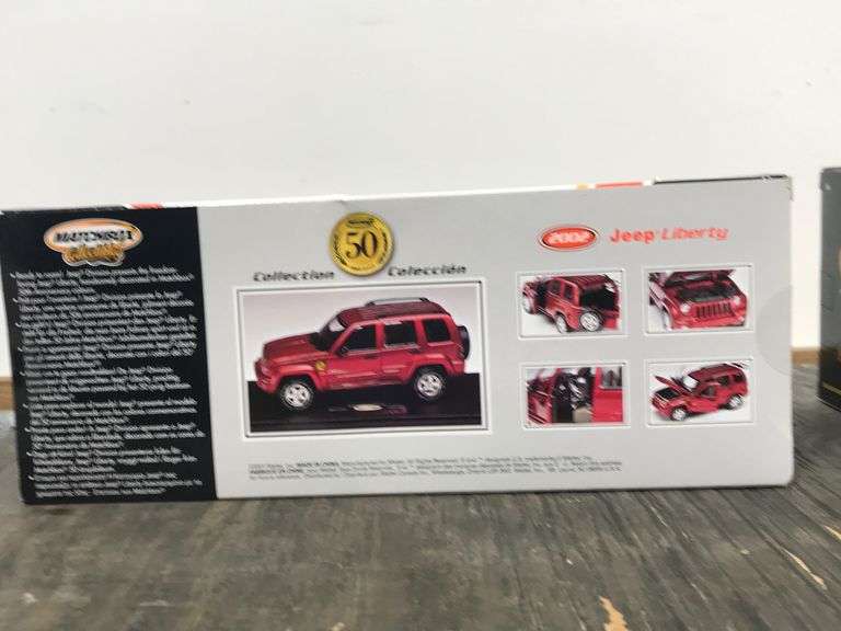 Matchbox collectibles 2002 Jeep Liberty model car. 2d - Lil Dusty