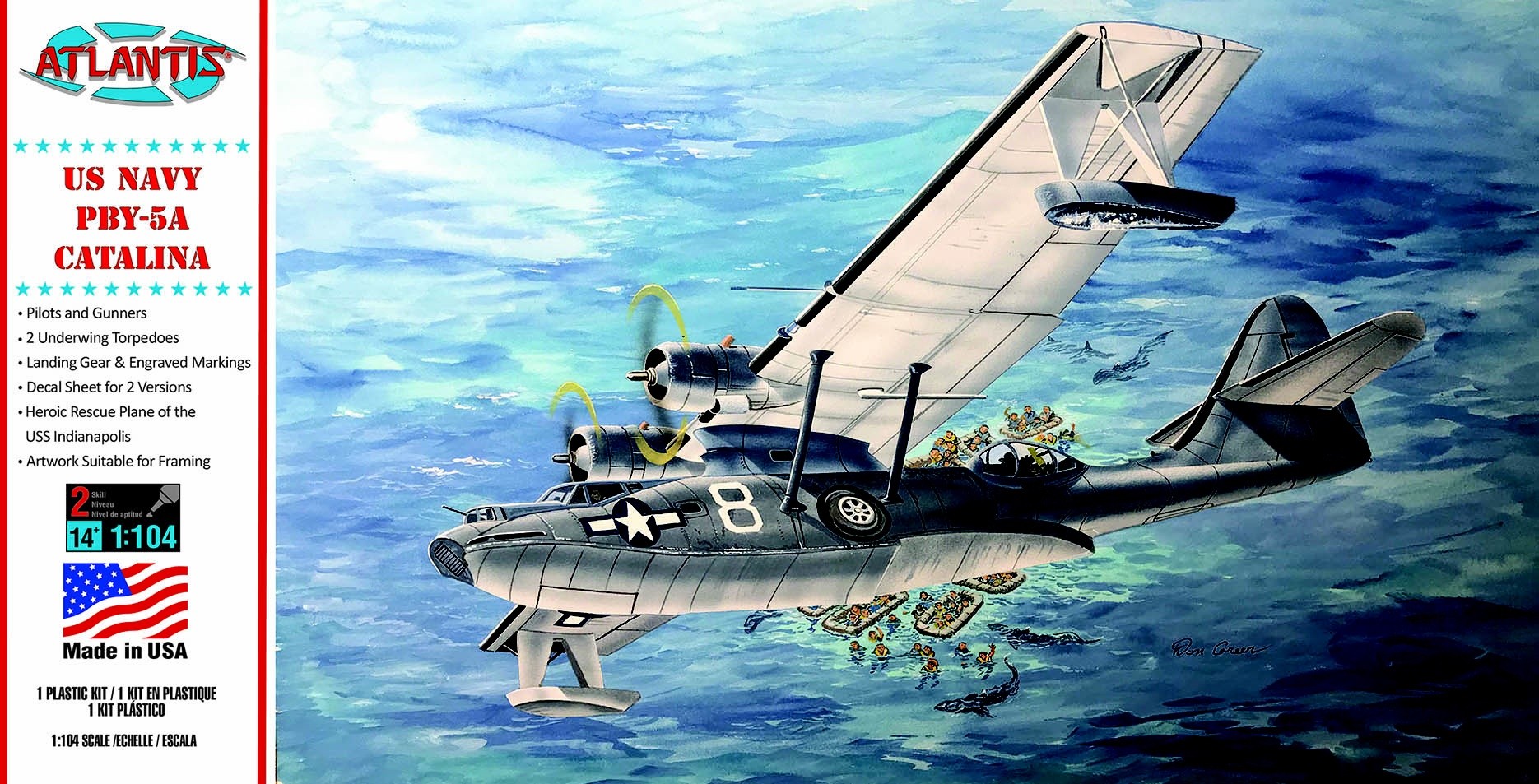 1/104 PBY-5A カタリナ 米海軍飛行艇 - (株)ビーバーコーポレーション