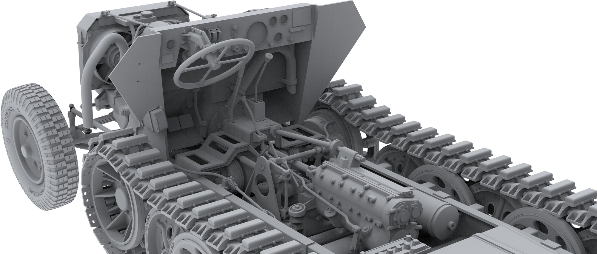 1/16 Sd.Kfz.251/1 Ausf.D 装甲兵員輸送車型 - (株)ビーバー