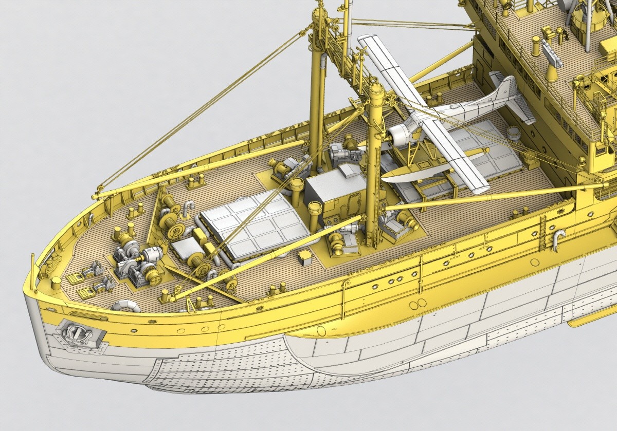 1/250 南極観測船 宗谷 第三次南極観測隊 - (株)ビーバーコーポレーション