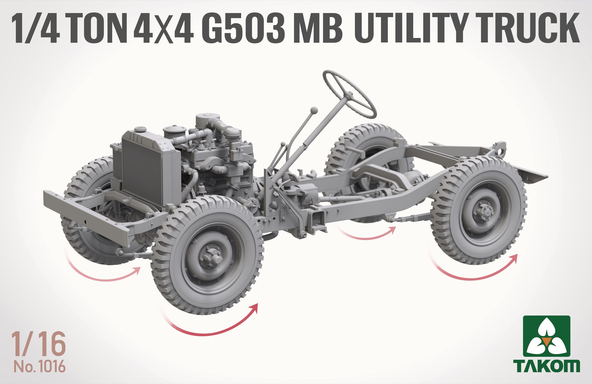 1/16 米陸軍 1/4トン 4X4 G503 ユーティリティトラック - (株)ビーバー