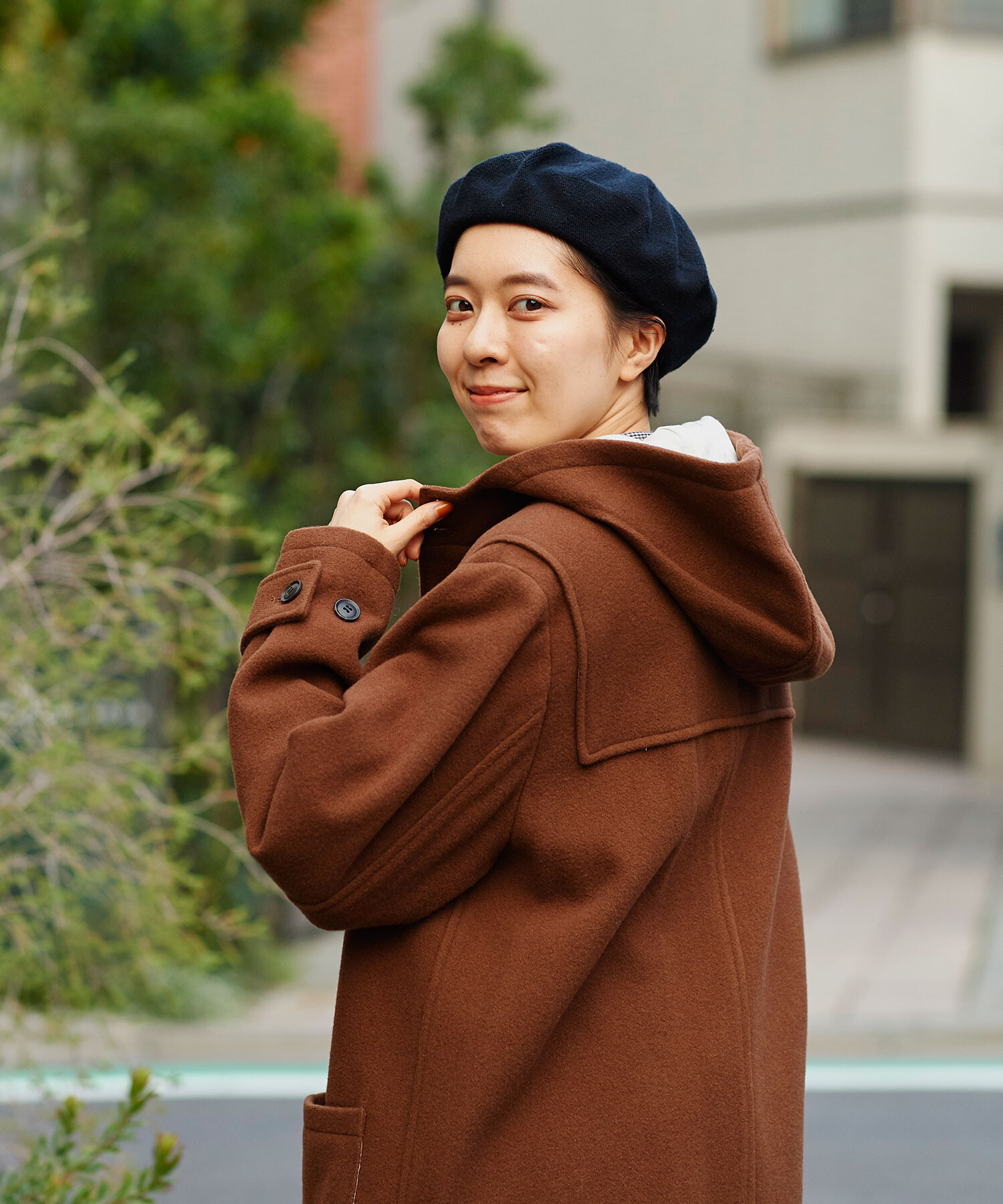 AMBIDEX Store △○ウールモッサ ダッフルコート(F チャ): PAR ICI