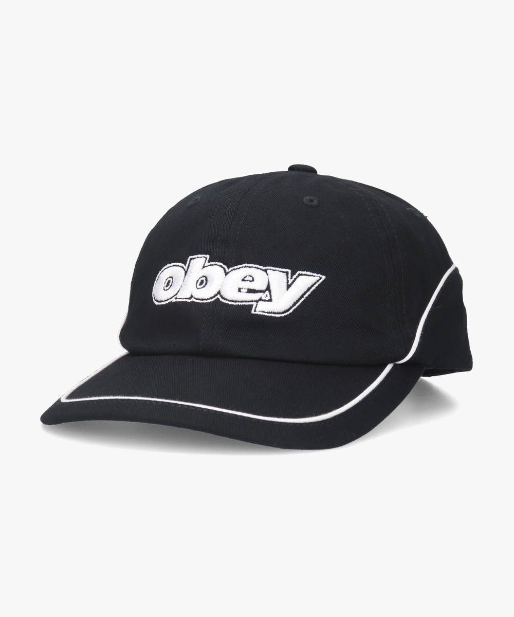 OBEY REWIND 6 PANEL VELCROBACK | O/S(98) BLK (01) | OBEY / オベイ