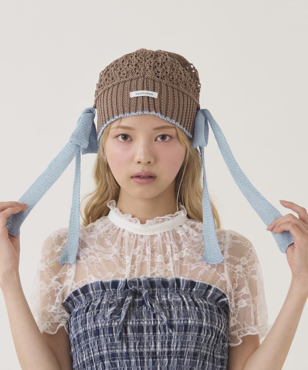 kaorinomori ラメルニット リゼ | 56cm～58cm(97) MILKY WHITE (06