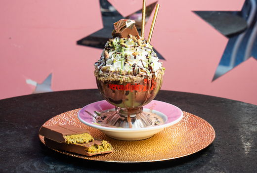 $99 Dubai Frozen Hot Chocolate Experience w Champagne & Truffle