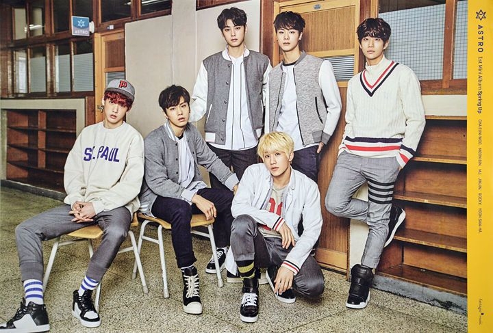 YESASIA: Astro Mini Album Vol. 1 - Spring Up + Poster in Tube