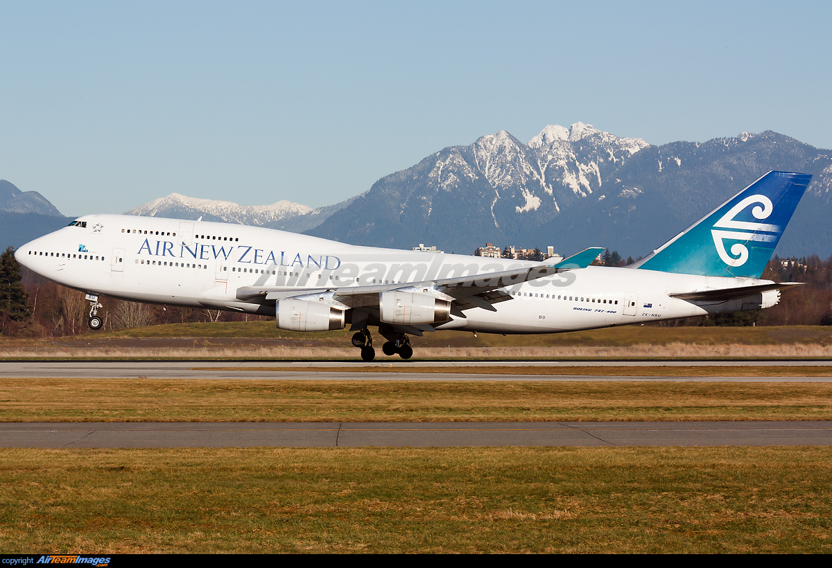 Boeing 747-419 Air New Zealand ZK-NBU - AirTeamImages.com