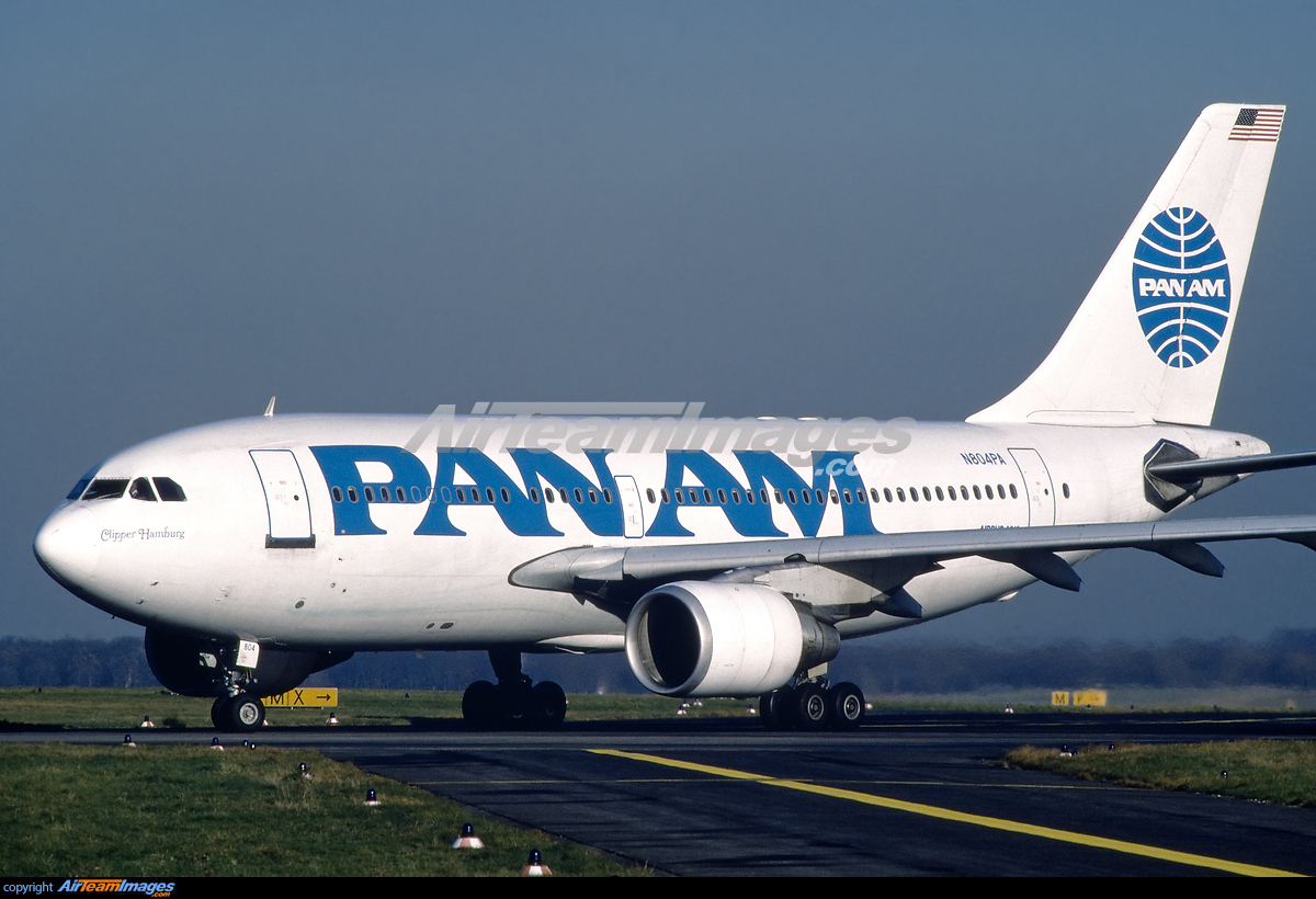 Airbus A310-222 Pan Am N804PA - AirTeamImages.com