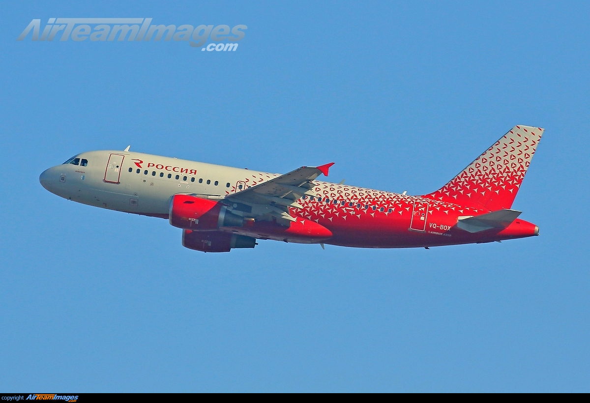 Airbus A319-111 Rossiya Airlines VQ-BOX - AirTeamImages.com
