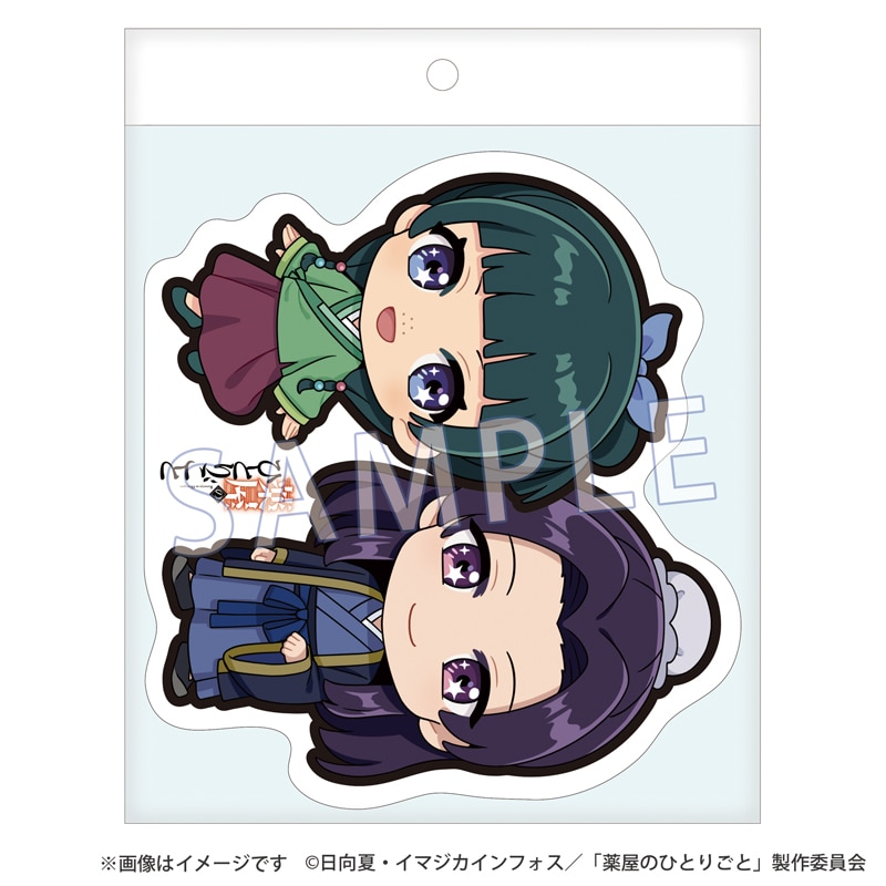 薬屋のひとりごと』レコスタ ダイカットポストカード 猫猫＆壬氏｜郵便