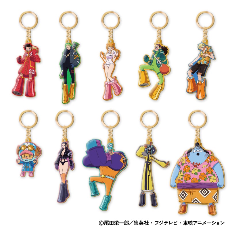 ワンピース 「エッグヘッド編」 メタルキーホルダー（全10種