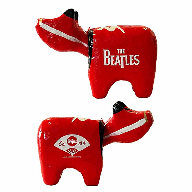 The Beatles × 日本伝統工芸品 赤べこ｜郵便局のネットショップ