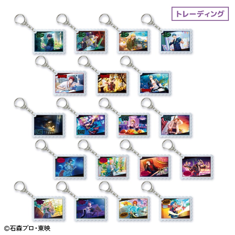 Thank you「ライドカメンズ」アクリルキーホルダー（トレーディング