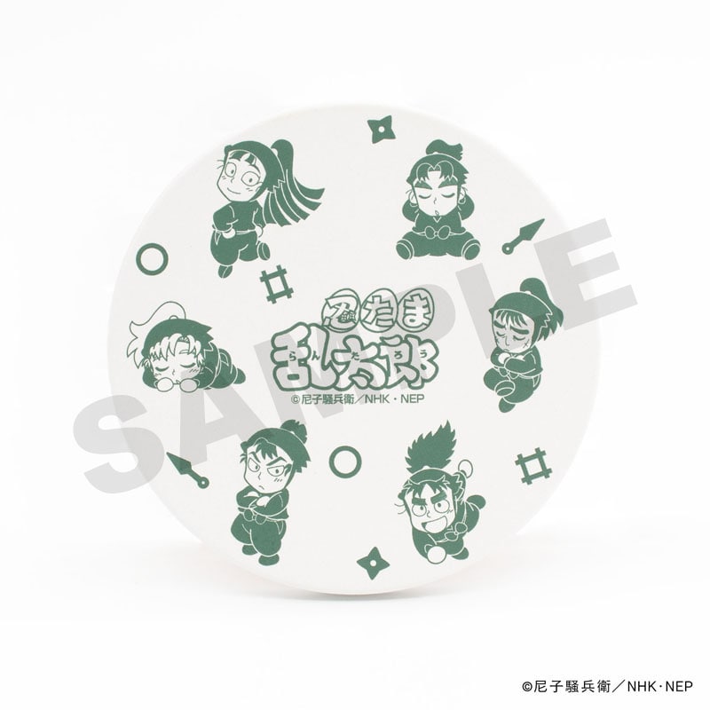 忍たま乱太郎 白雲石コースター・六年生｜郵便局のネットショップ