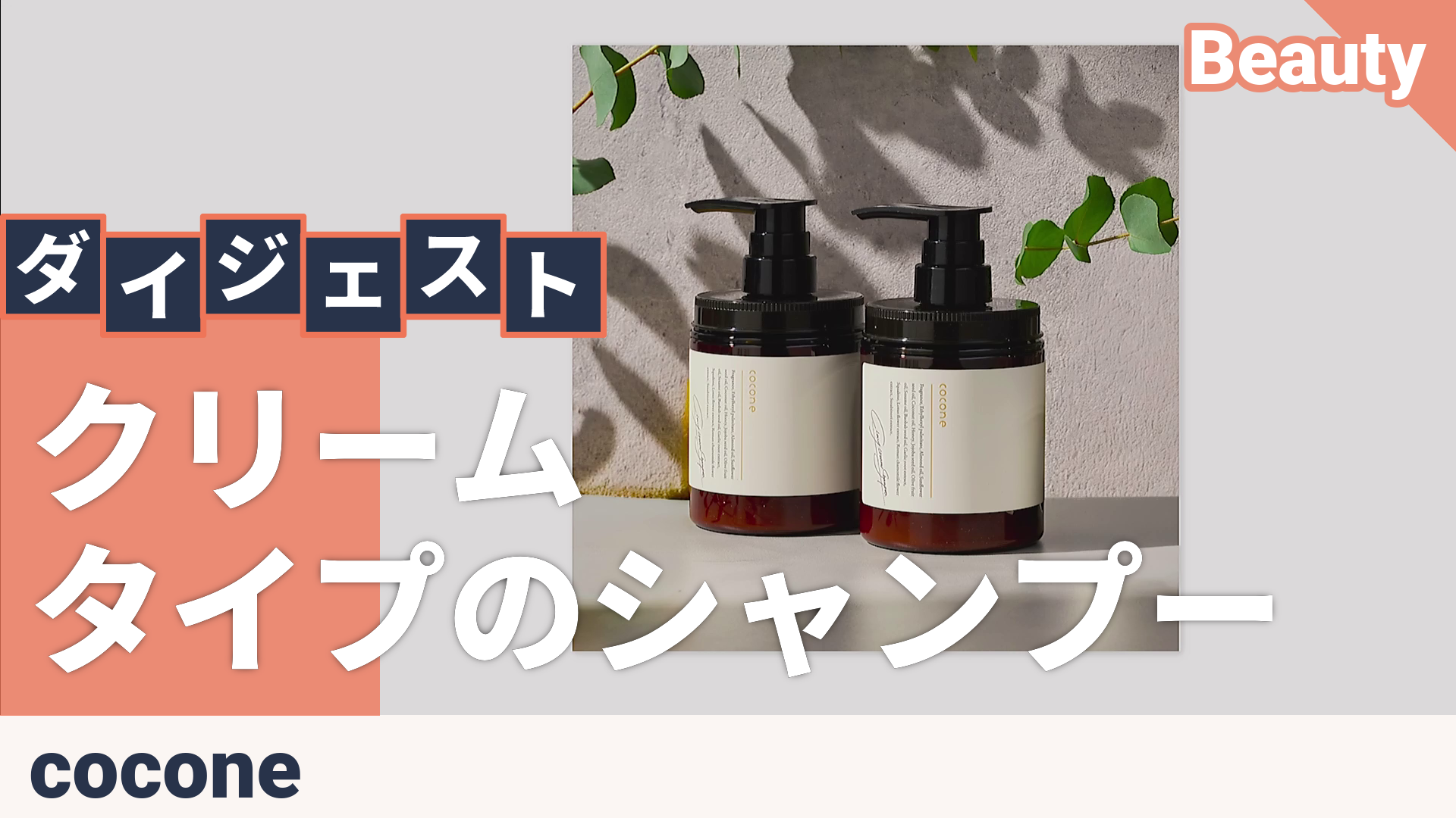 cocone クレイクリームシャンプーモイスト380g×2本セット cocone