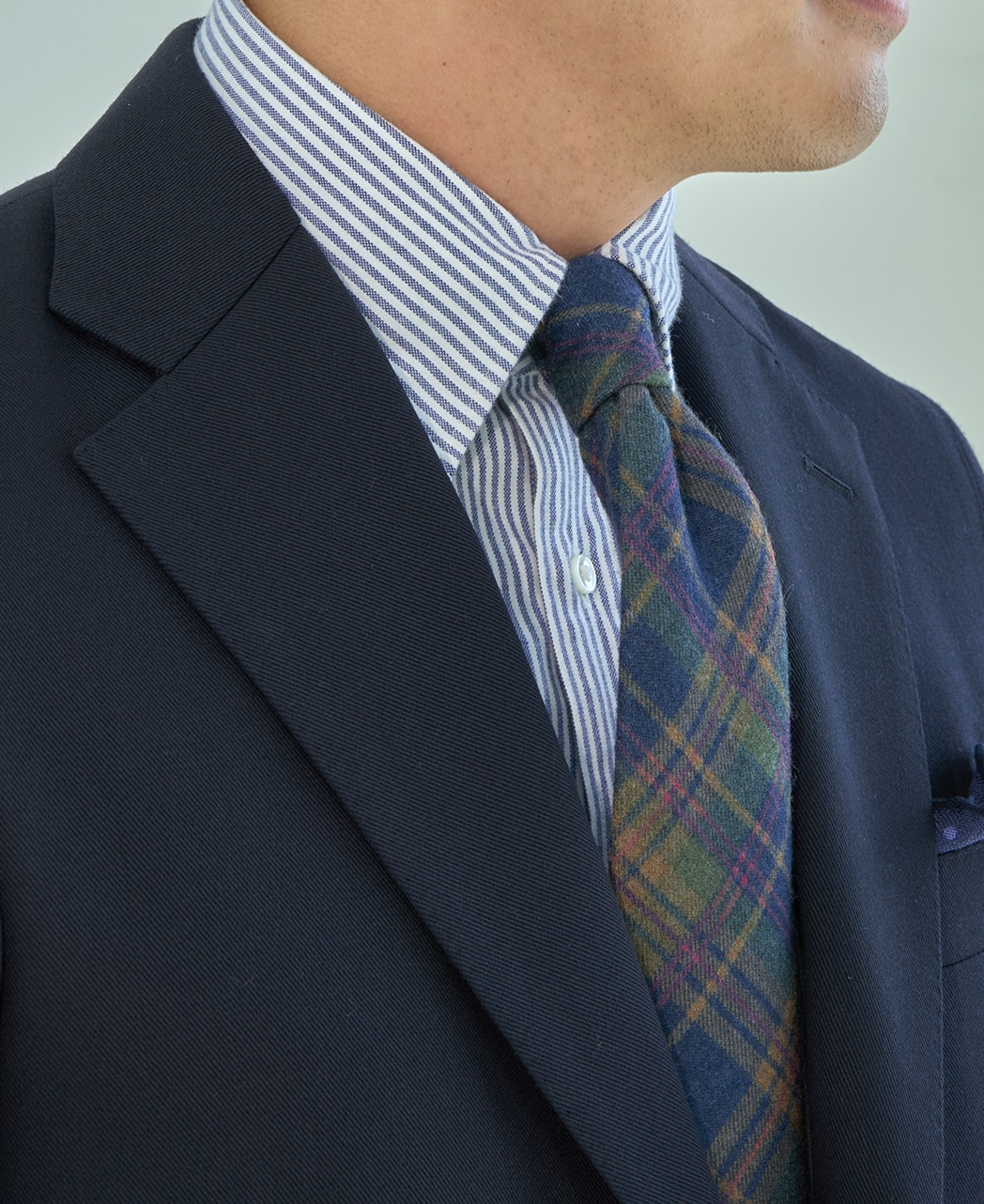 ギャバジンジャケット(48 ブルー系): メンズ｜メーカーズシャツ鎌倉