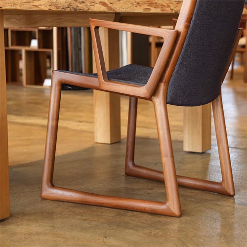 飛騨家具 nissin 日進木工 N ボウ チェア 国産家具 無垢 ダイニング